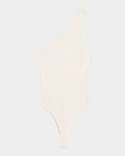 Iro Kida One-shoulder Rib Bodysuit