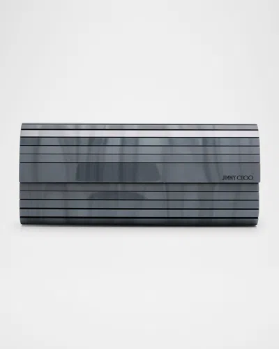 Jimmy Choo Sweetie Mother-of-pearl Plexiglass Clutch Bag