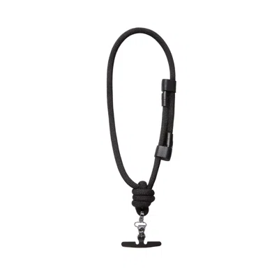 M.craftsman Yoggle Power Hand C-c Charging Cable + Wrist Phone Strap - The Brooker - All Black