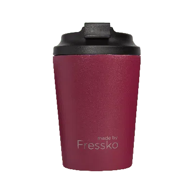 Fressko Red , Camino Reusable Coffee Cup, Stainless Steel, Rouge