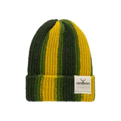 Nordbron Women's Green Linje Army Beanie