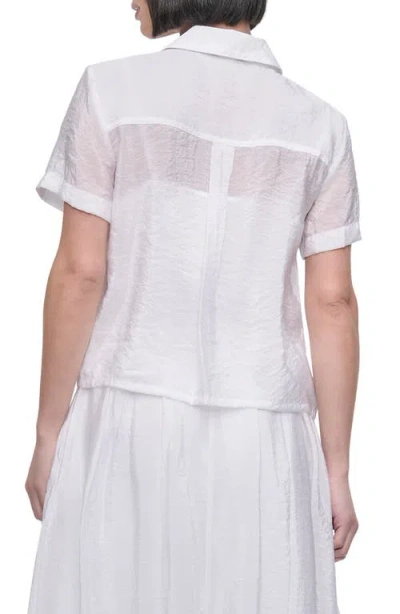 Dkny Tech Poplin Button-up Shirt