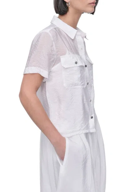 Dkny Tech Poplin Button-up Shirt