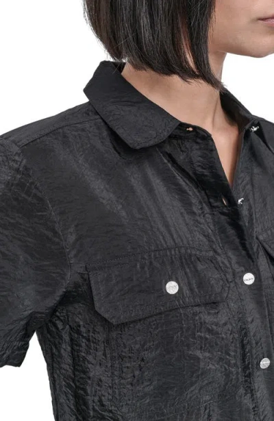 Dkny Tech Poplin Button-up Shirt