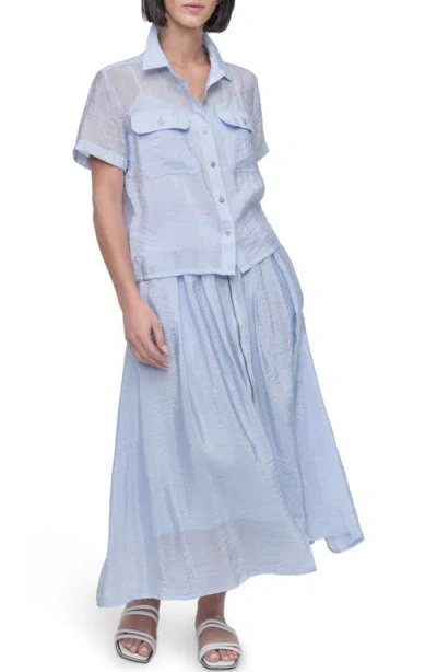 Dkny Tech Poplin Button-up Shirt