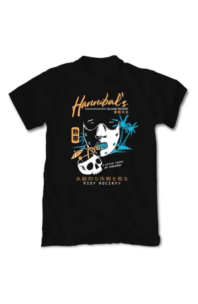 Riot Society Hannibal's Island Resort Cotton Graphic T-shirt