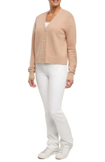 Three Dots Margaret Cardigan In Neutral
