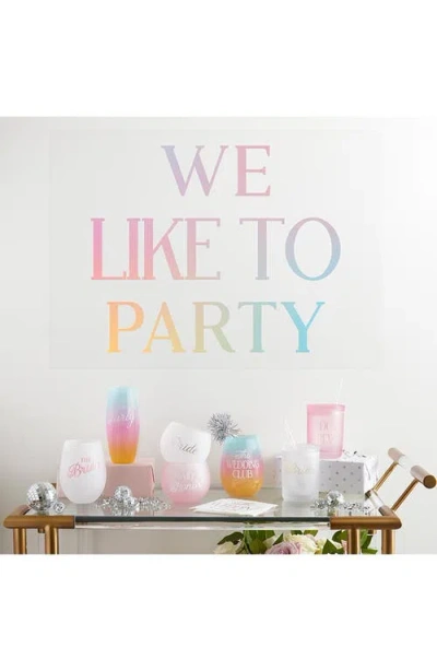 Creative Brands Bride Glass In Transparent