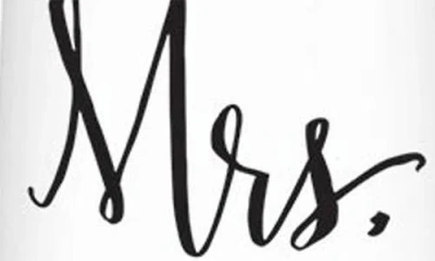 Creative Brands Mrs. Stainless Steel Tumbler In White