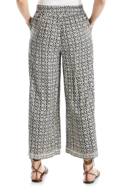 Max Studio Wide Leg Pull-on Crop Pants
