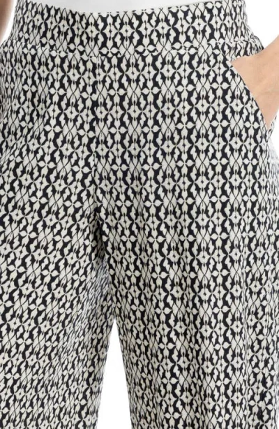 Max Studio Wide Leg Pull-on Crop Pants