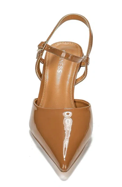 Berness Celine Ankle Strap Pump