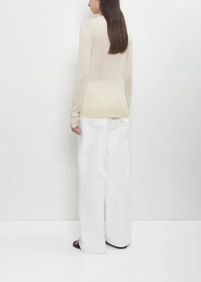 Totême Fine Silk Crew-neck Knit