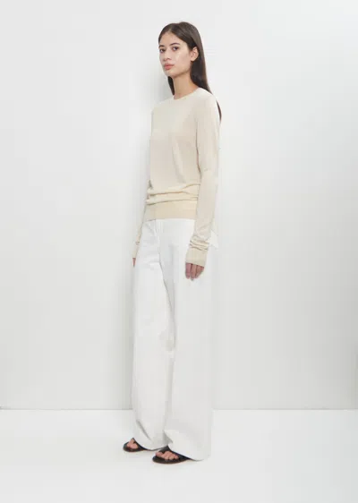 Totême Fine Silk Crew-neck Knit