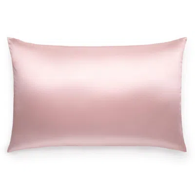 Silk Works Pink / Purple King Size  Pillowcase - Pink
