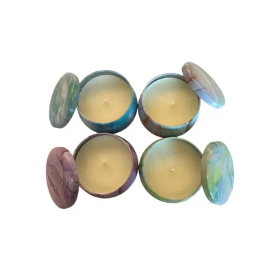 Suki Wang London Scented Candle Set Of Four