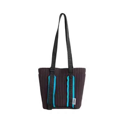 Atacz Women's Brown / Blue Nimbus Mini Tote - Chocolate