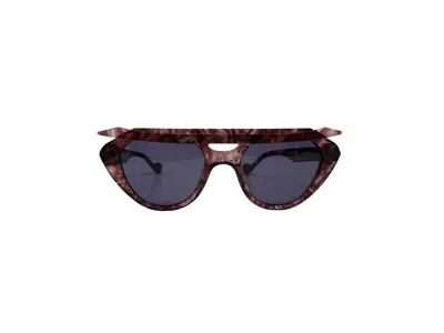 Galfer Eyewear Women's Black / Brown Medusa Sunglasses Elegant Cat Eye Frame