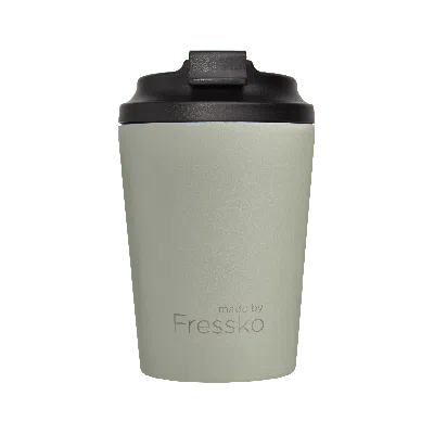 Fressko Green , Camino Reusable Coffee Cup, Stainless Steel, Sage