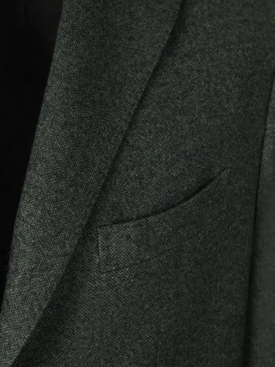 Boglioli Long-sleeved Suit Coat In Green