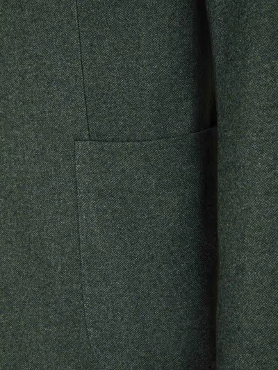 Boglioli Long-sleeved Suit Coat In Green