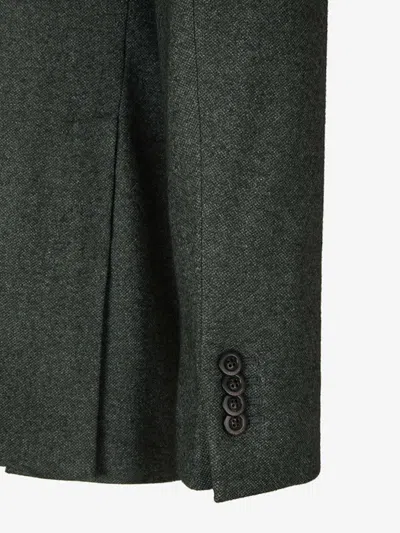 Boglioli Long-sleeved Suit Coat In Green