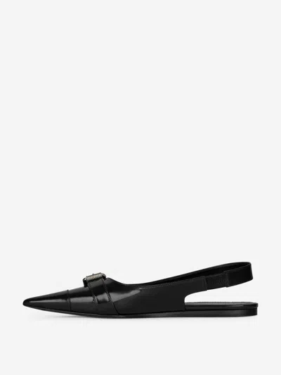 Givenchy Voyou Slingback Ballerina Flat With Pointed Toe