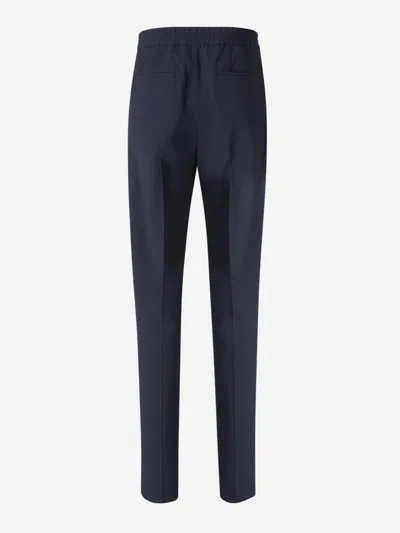 Lardini Wool Suit In Blue