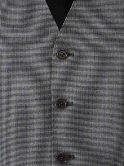 Canali Single Breasted Wool Suit In Blue