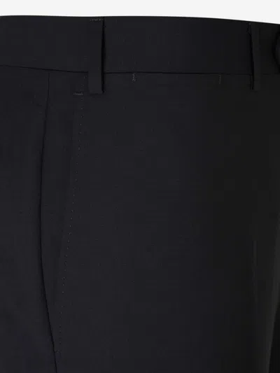 Canali Wool Dinner Suit In Black