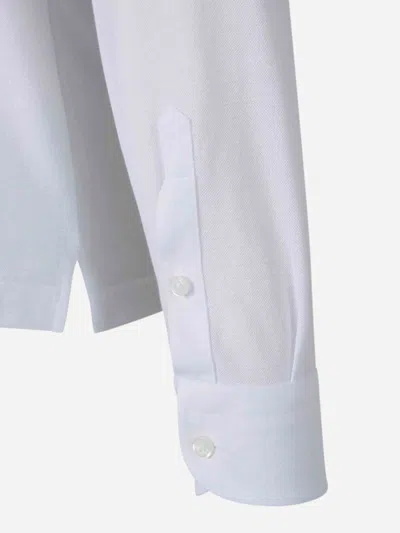 Gran Sasso Long-sleeved Polo Shirt In White