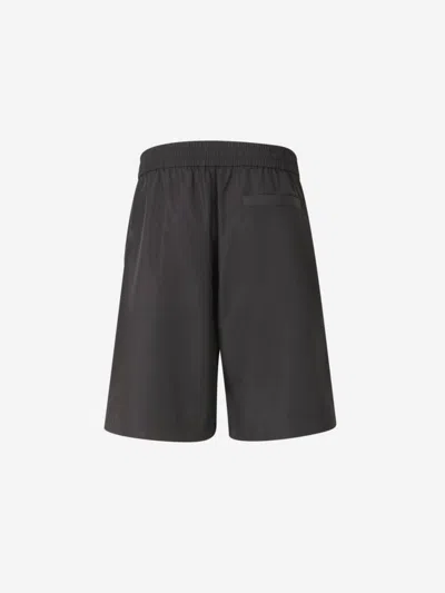Givenchy Relaxed Fit Activewear Shorts In Recycled Fabric In Black