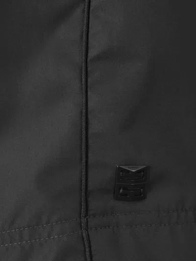 Givenchy Relaxed Fit Activewear Shorts In Recycled Fabric In Black