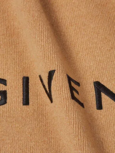 Givenchy Wool And Cashmere Scarf In Brown