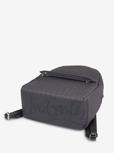 Christian Louboutin Pattern Backpack In Blue