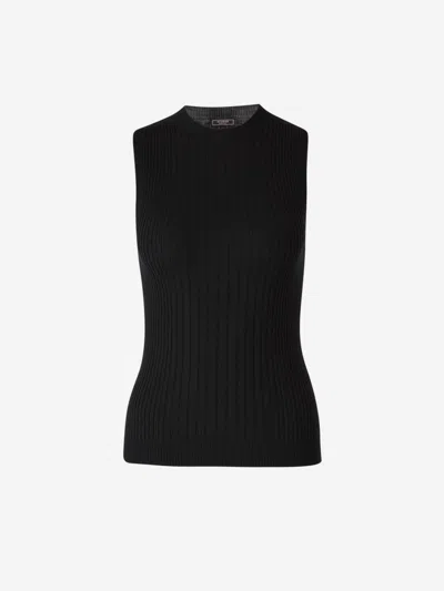 Peserico Ribbed Wool Top