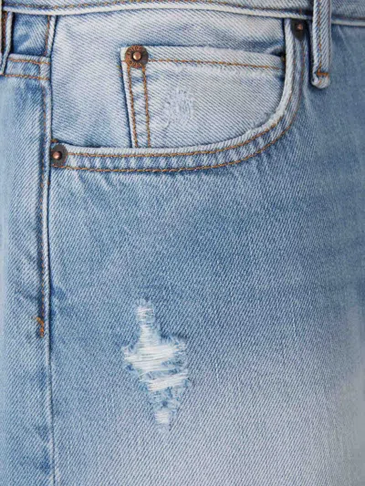 Acne Studios Blue Relaxed Fit 2022f Jeans In Blue