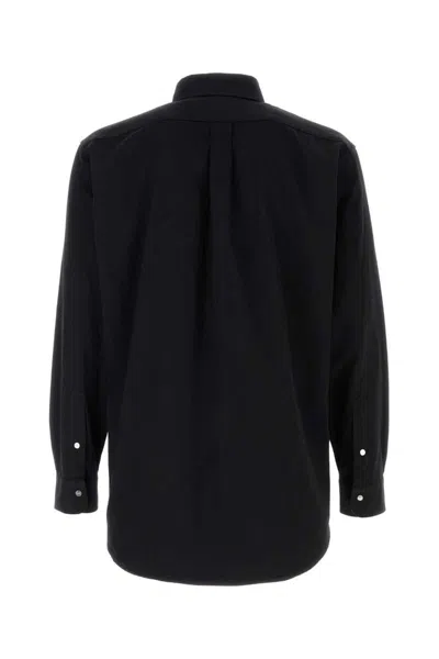 Fendi Classic Oxford Shirt For Modern Men In Black