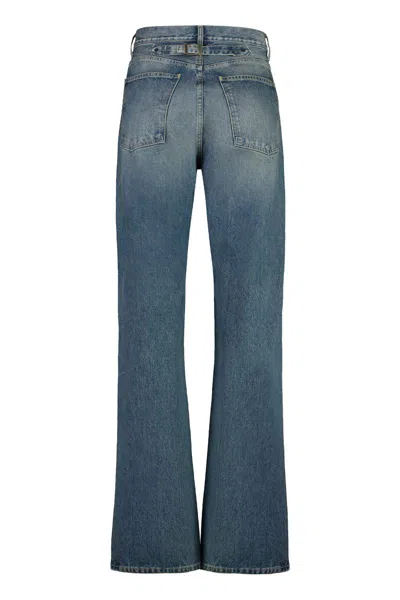 Maison Margiela Classic 5 Pockets Straight Leg Jeans In Blue