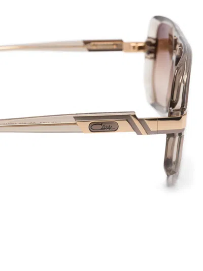 Cazal Geometric-frame Sunglasses