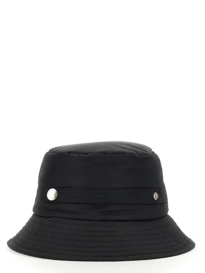 Alexander Mcqueen Bucket Hat With Logo In Black