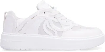 Stella Mccartney Cupsole Low-top Sneakers In White