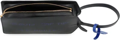 Off-white Leather Clutch