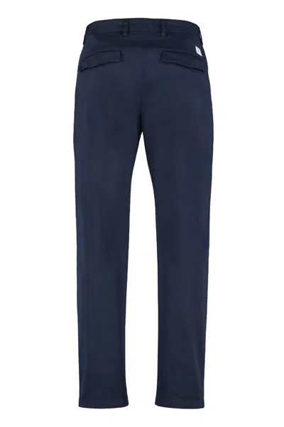 Department Five Department 5 Setter Wool Blend Trousers In Blue
