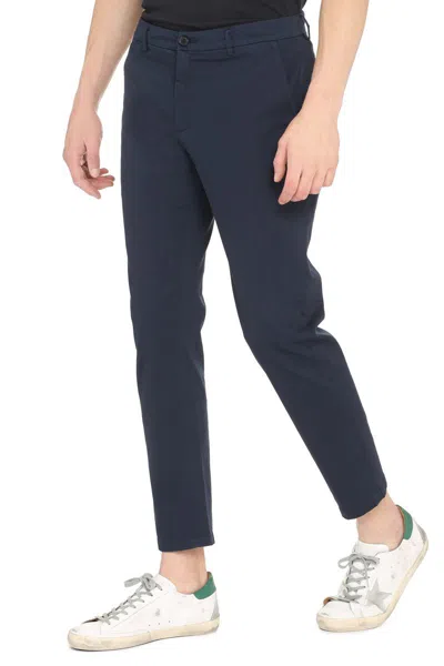 Department Five Department 5 Setter Wool Blend Trousers In Blue