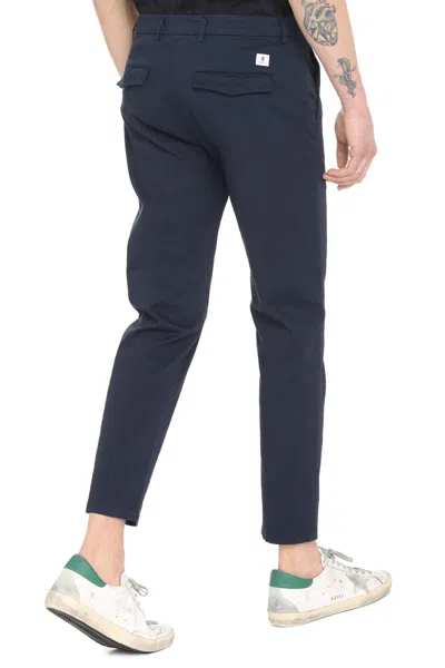 Department Five Department 5 Setter Wool Blend Trousers In Blue