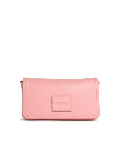 Marc Jacobs Mini Leather Crossbody Bag In Pink