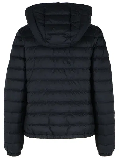 Moncler 'hede' Black Nylon Down Jacket In Black
