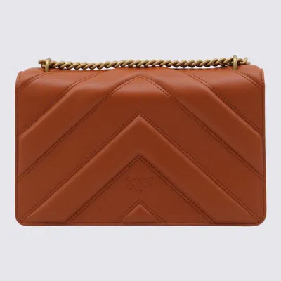 Pinko 'love One Classic Light' Crossbody Bag In Brown