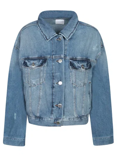 Pinko Veste En Jean Avec Poches Poitrine